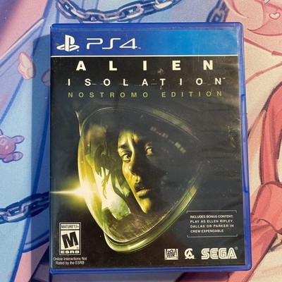 Alien Isolation: Nostromo Edition Playstation 4 PS4 DAMAGED CASE
