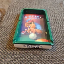 VTG 1992 Ashtray Joe Cool Camel Lights Pool Table Smoking&Tobacco Appear  UNUSED
