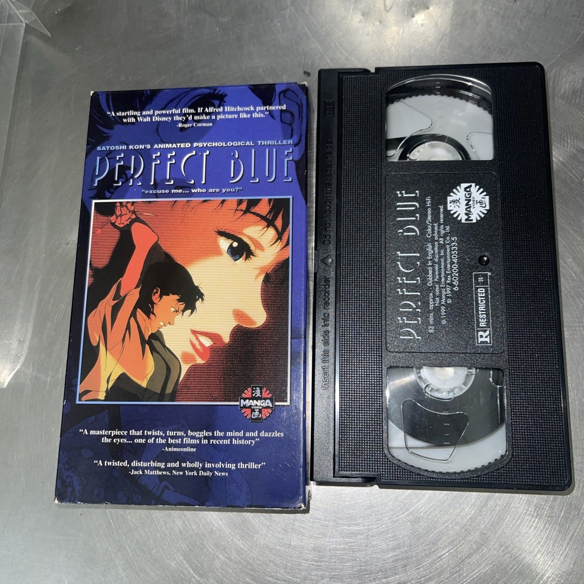 最終値下【未開封新品】映画『PERFECT BLUE』プレミアムセット＆ハガキ DVD PERFECT BLUE｜日本