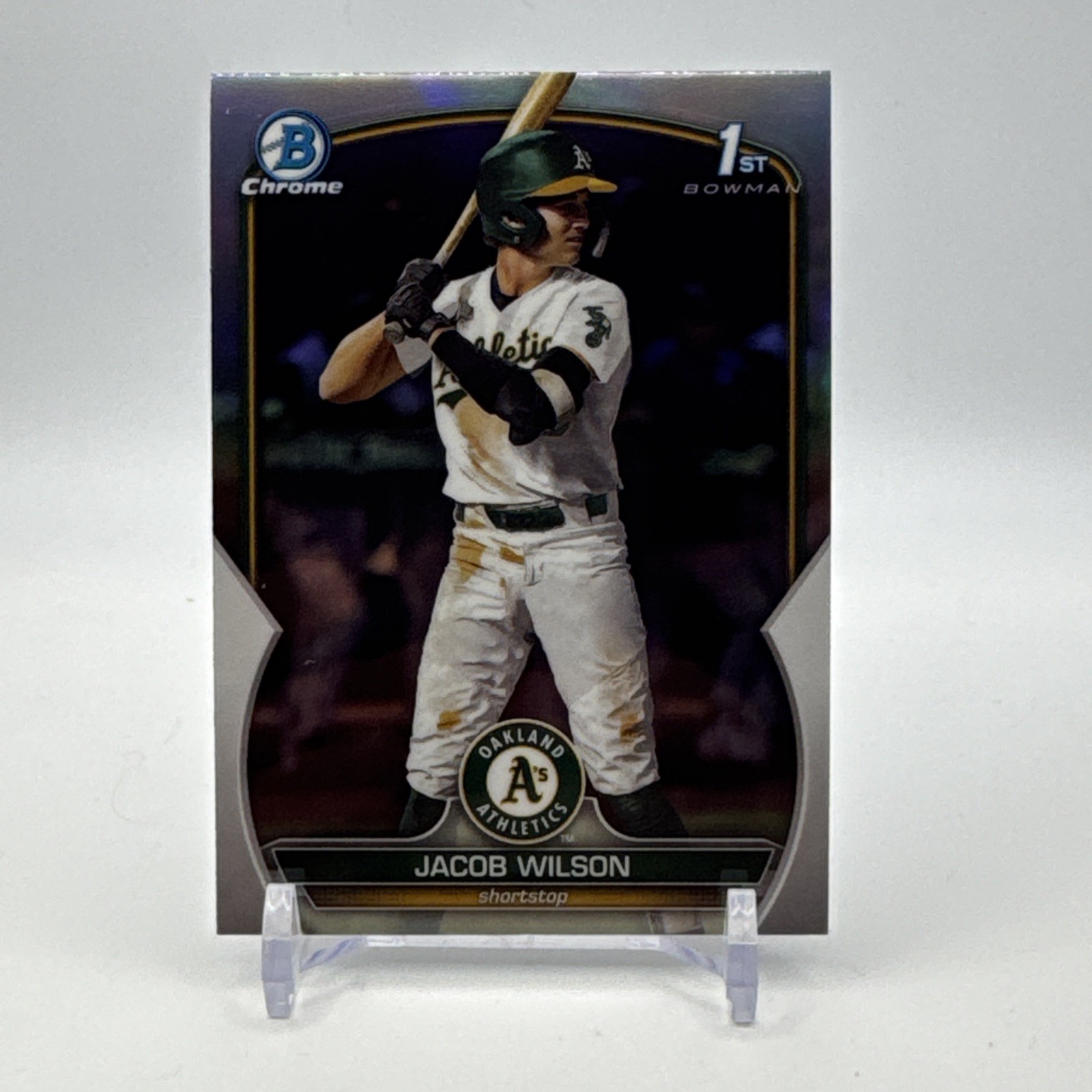 2023 Bowman Draft - Chrome Jacob Wilson #BDC-121 Refractor (RC)