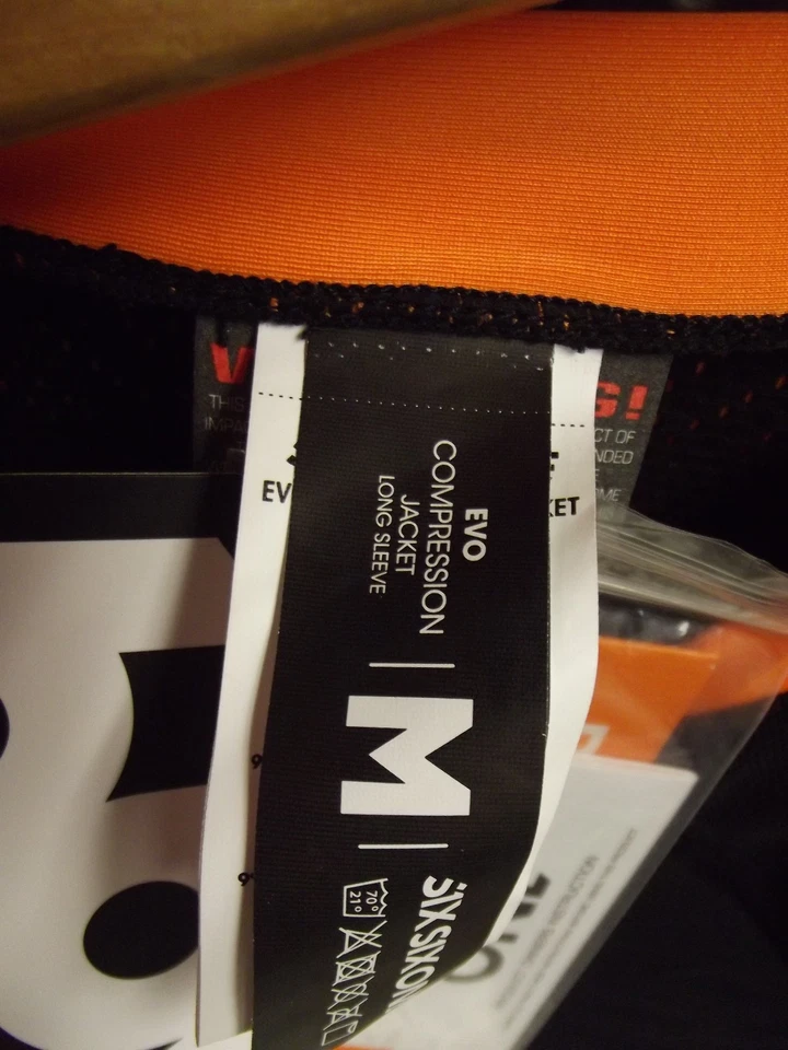 Chaqueta de Compresión 661 Evo Moto MX Ciclismo Bajo Armadura Manga Larga Talla M Foto 3 de 4