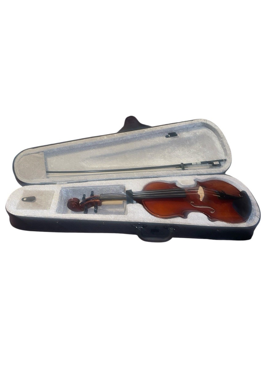 Hazelton 4/4 Violin With Accessories And Bow Plus Velvet And