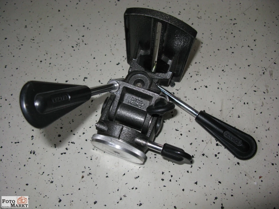 Gitzo R4+ Model G470 Pan-Tilt Head Stativkopf Kinoneiger 3-Wege-Kopf - Bild 2 von 4