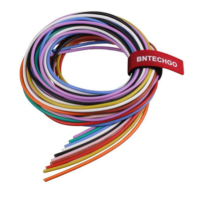 16 Gauge Silicone Wire Kit 10 Color Each 5 ft Flexible 16 AWG Stranded Tinned...