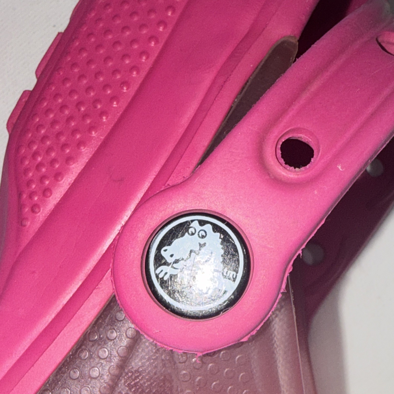 Crocs Classic Translucent Clogs Candy Pink Clear … - image 13