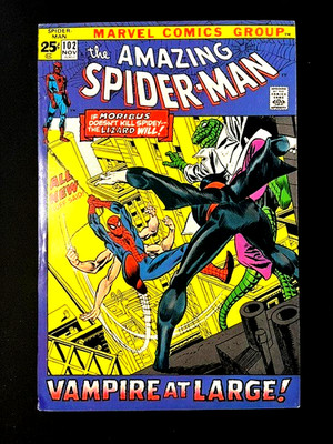 The Amazing Spider-Man # 102 (Marvel 1971) 2nd Morbius (Silver Age) High Mid-Gr.