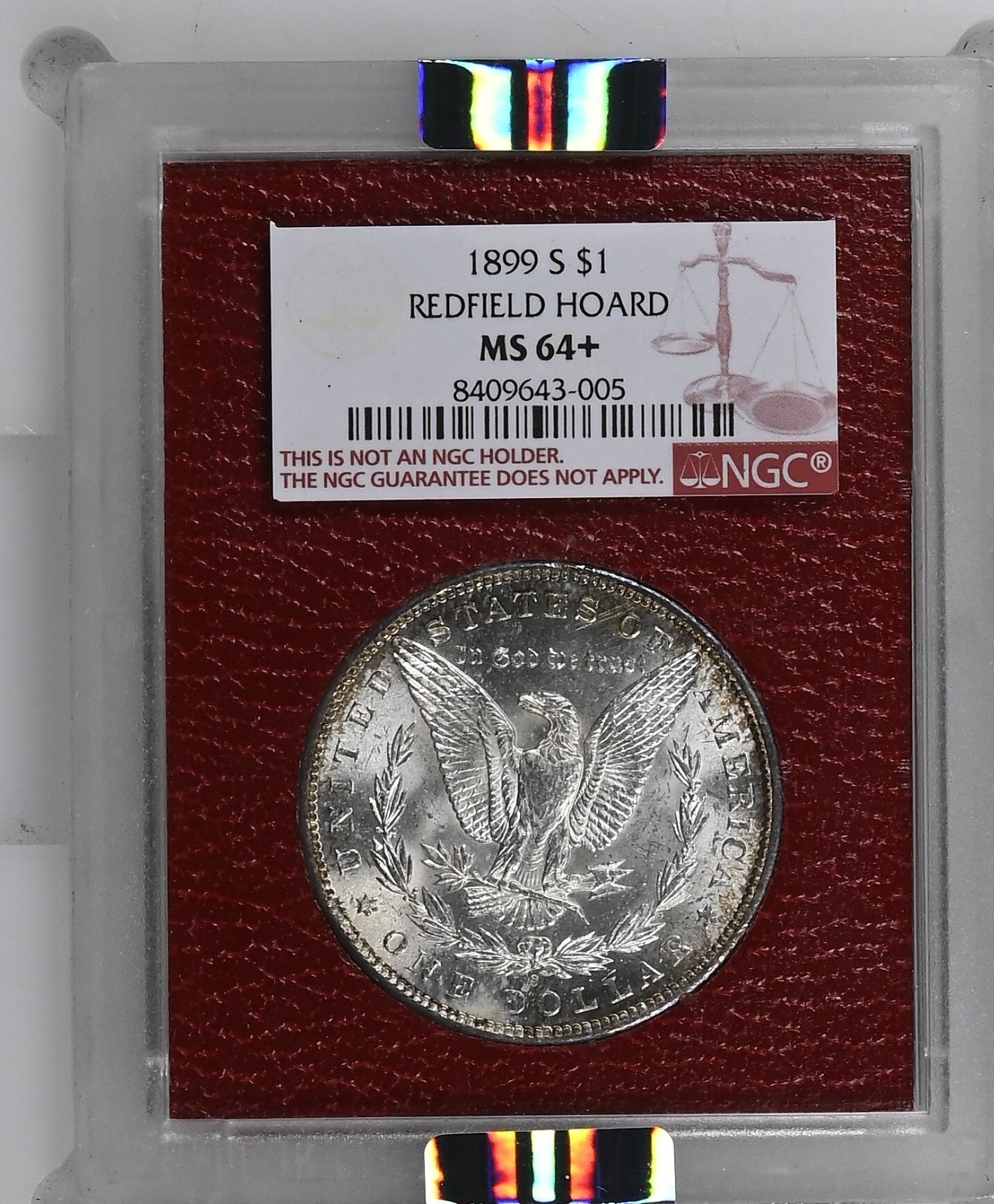 1899-S $1 MS64+ NGC