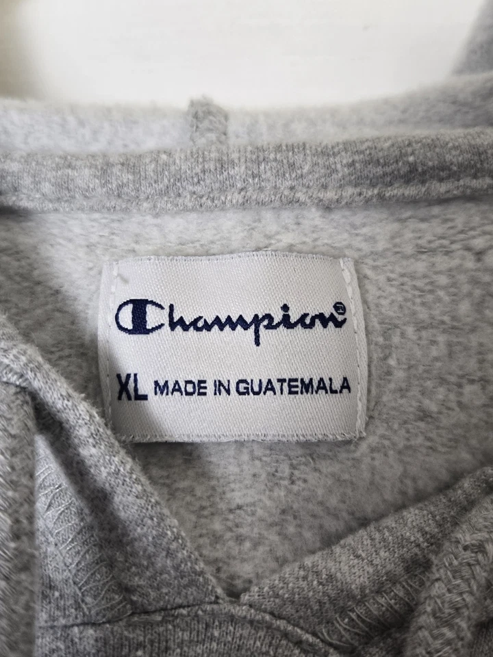 Champion Harvard University Sudadera con Capucha Juvenil Talla XL Gris Jaspeado Foto 2 de 4