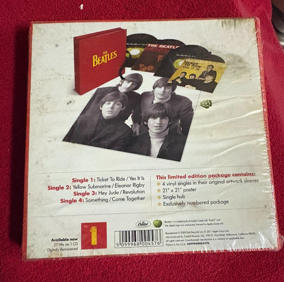 The Singles Box Set [Box] by The Beatles (Vinyl, Nov-2011, Apple
