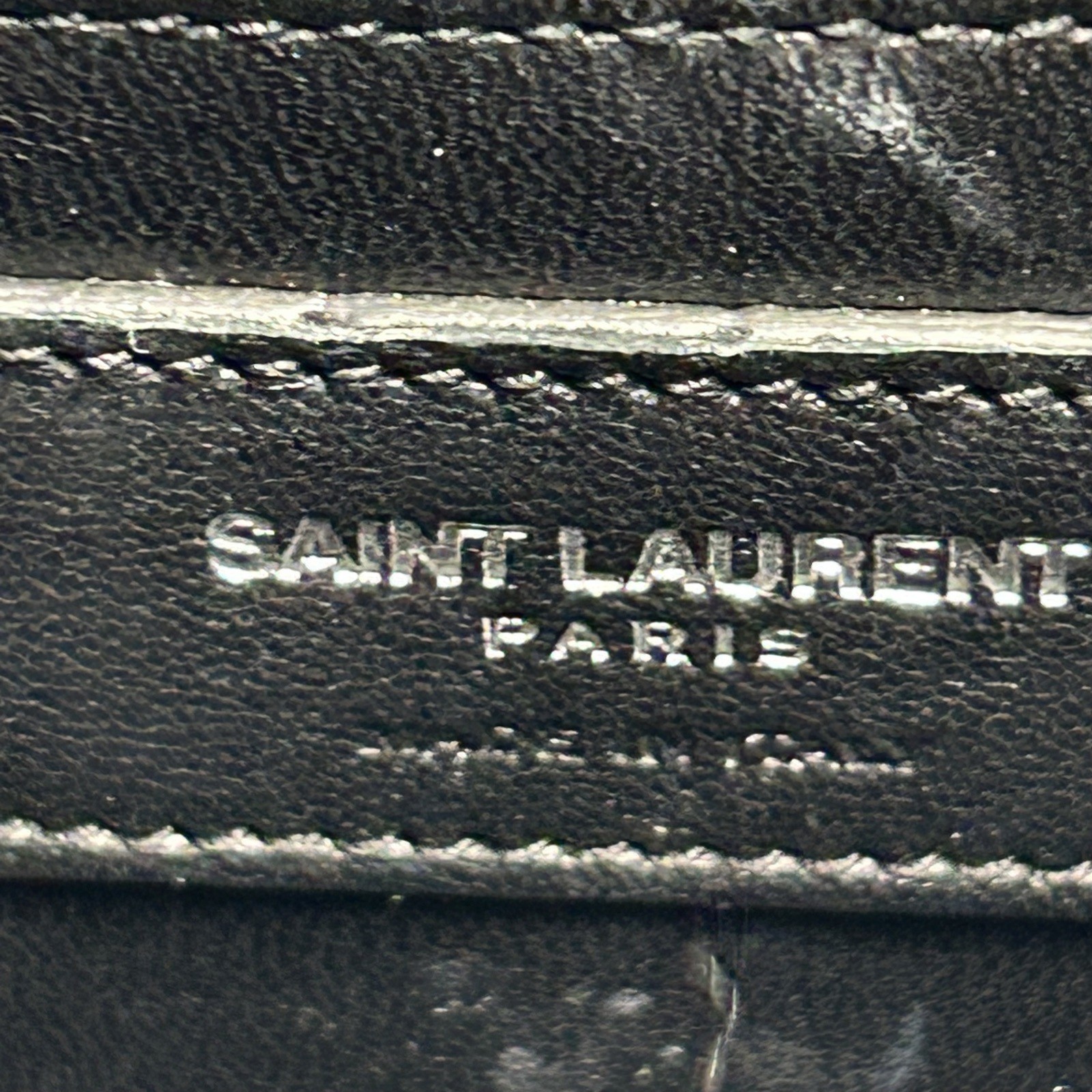 SAINT LAURENT KATE Medium 24cm Tassel Black Calfskin P255130012 thumbnail 10