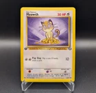 Meowth - 1st Edition - 56/64 Jungle - LP - Pokemon TCG WOTC Vintage 1999