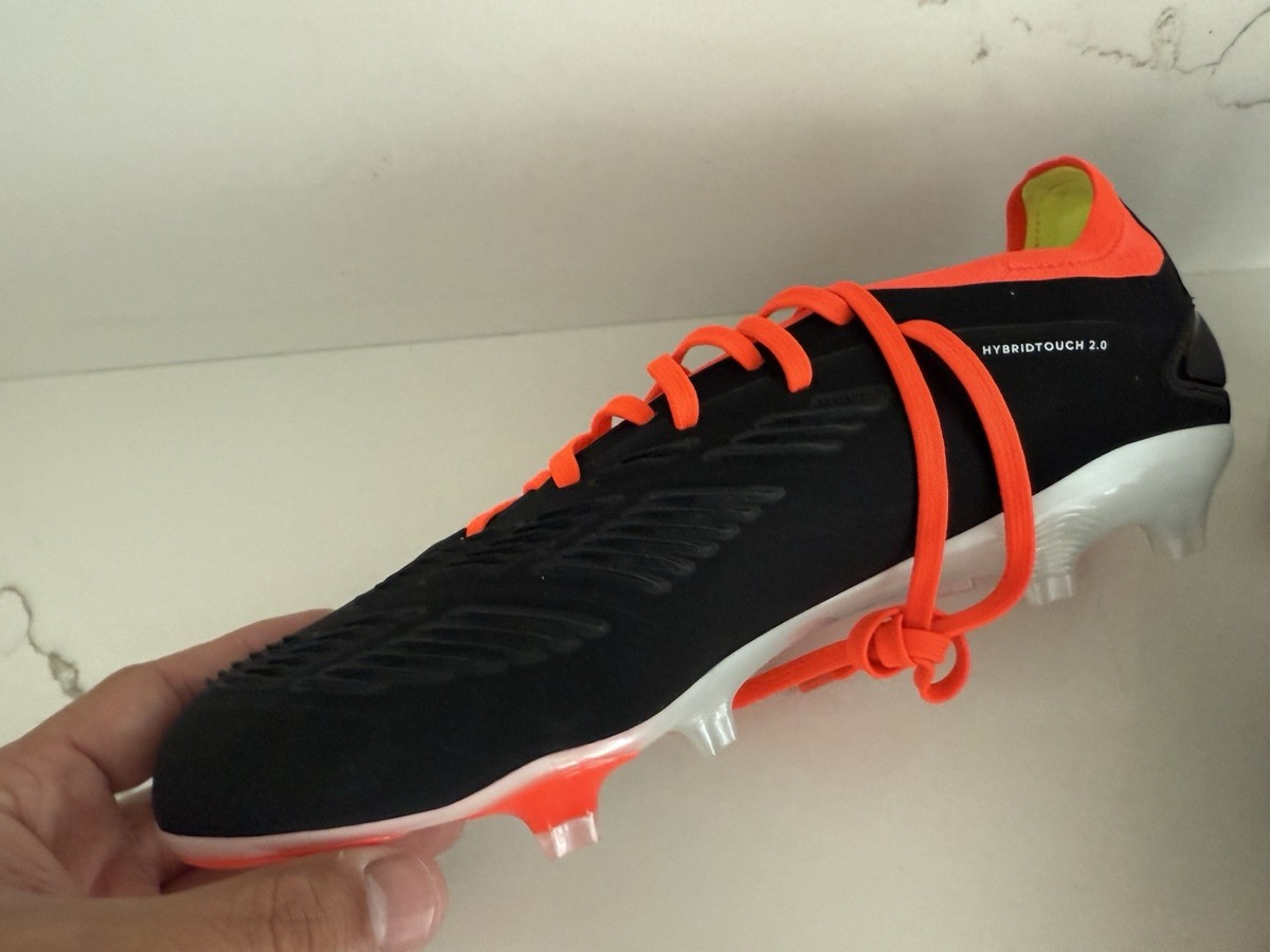 Adidas Predator 24 Pro FG \'Solar Red\' IG7777 Soccer Cleats Multi Size adidas Predator 24 League Firm-Ground High-Top Soccer Cleats  main image 3