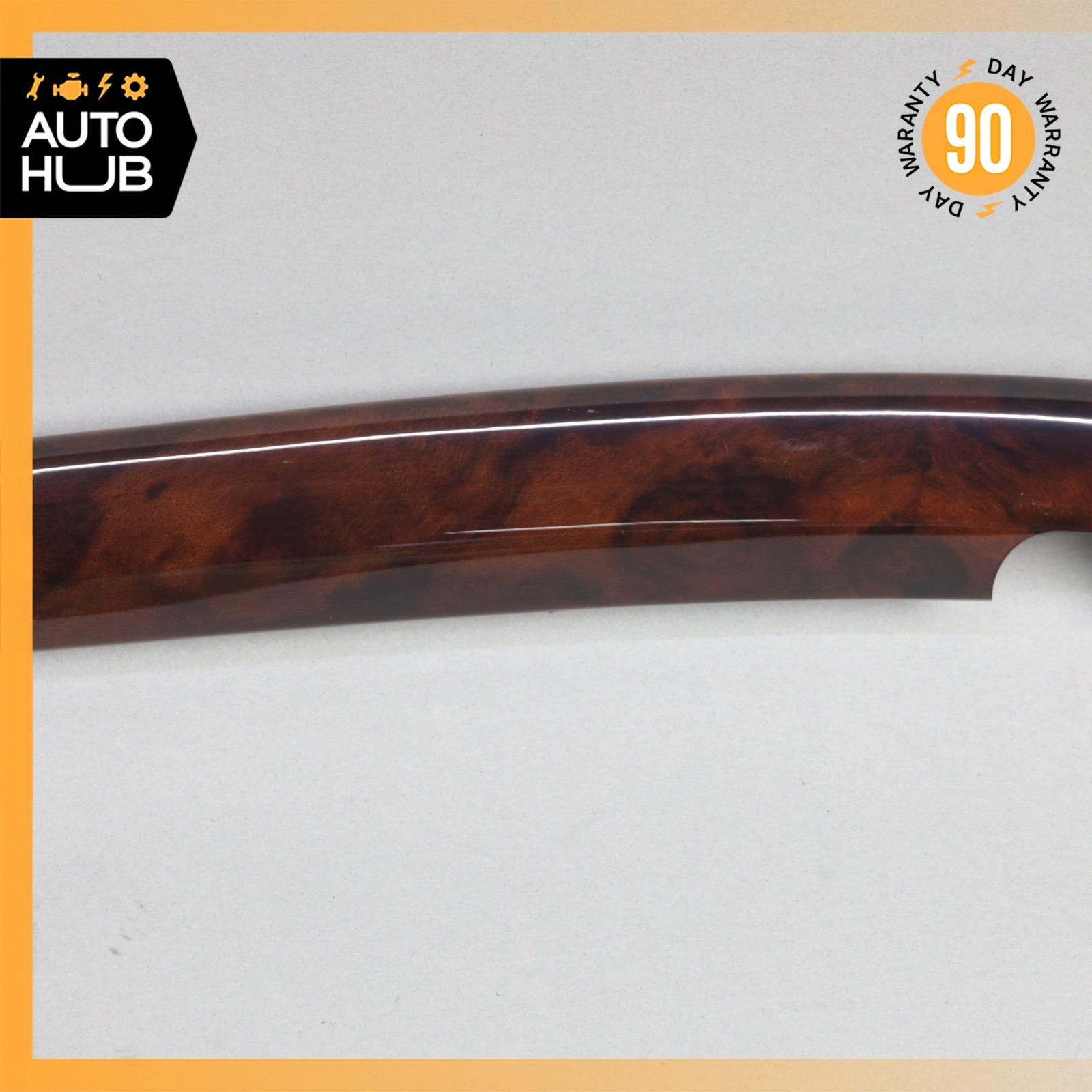 08-19 Maserati GranTurismo M145 Front Left Driver Side Door Panel Trim Wood OEM