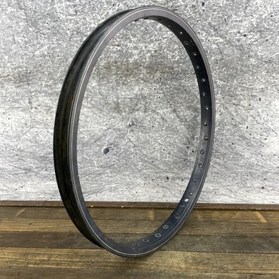 Araya 7x 20x1.75 BMX Bike Rim 20 Inch Black Vintage 80s Hoop Made