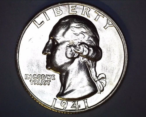 1941-S WASHINGTON QUARTER  CH/BU **331-6