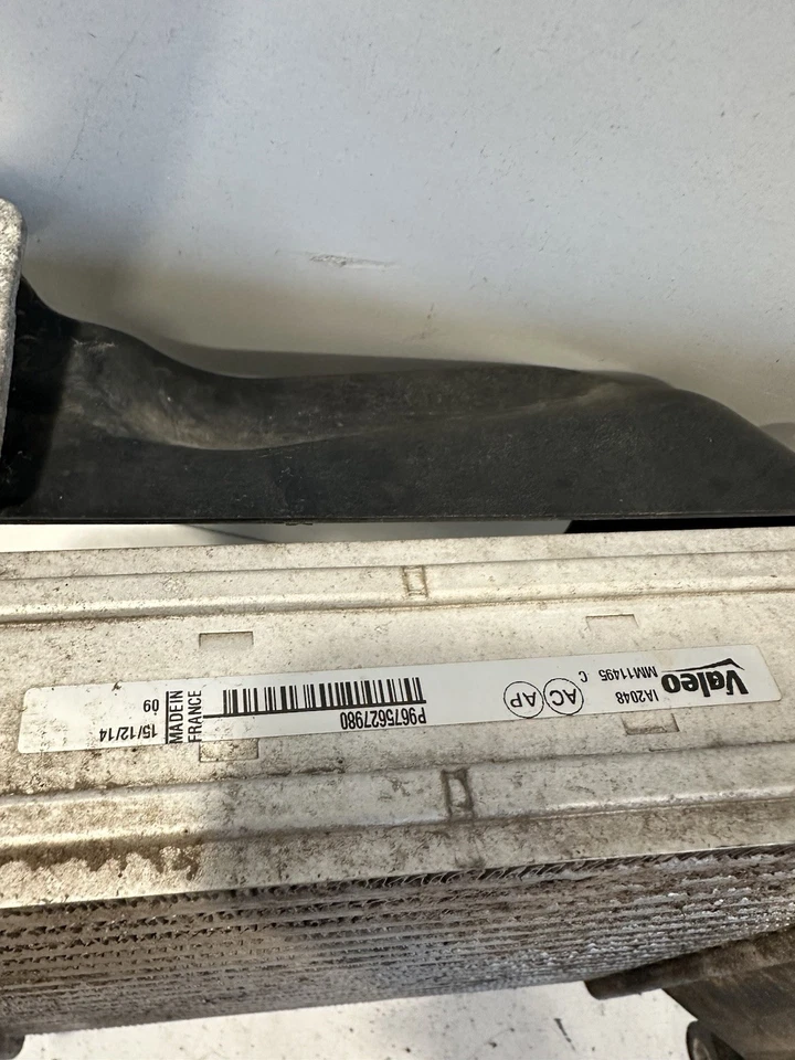 Peugeot 308 Intercooler Radiator 9675627980 GT 1.2 130hp 2015 - Image 2 of 3