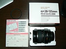 Canon EF 28-135mm f/3.5-5.6 is USM Standard Zoom Lens for Canon SLR Cameras Whit