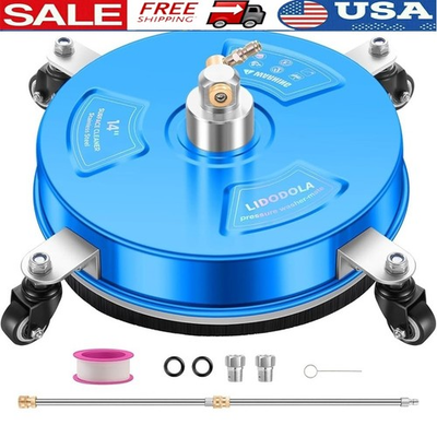 #ad #ad High Performance Surface Cleaner Dual Nozzles Stain Removal Pressure Washers New $77.17