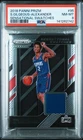 2018 PANINI PRIZM SENSATIONAL SWATCHES #95 SHAI GILGEOUS-ALEXANDER PSA 8