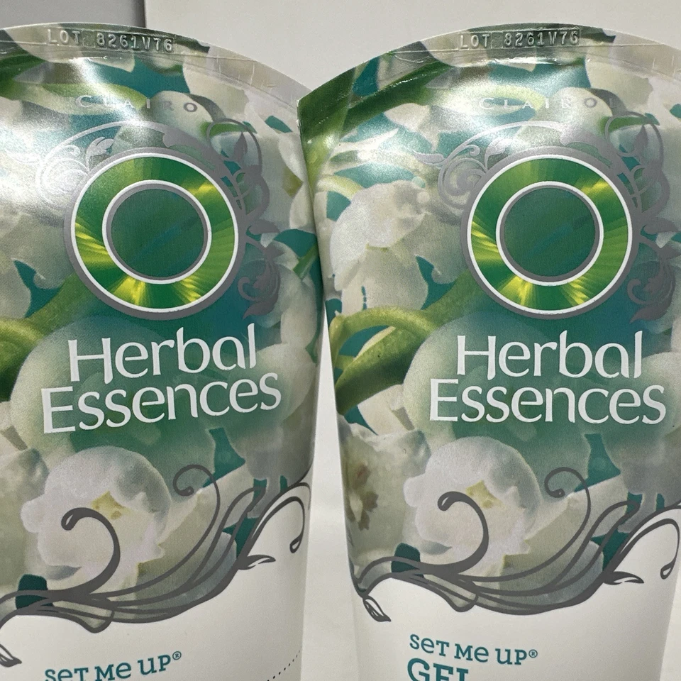Herbal Essences Set Me Up Gel Level 4 Max Hold 6oz Lot x 2 Tubes Discontinued - Image 2 of 4