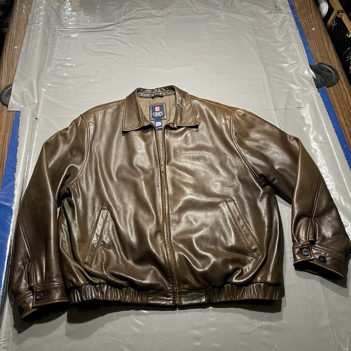 Chaps Leather Jacket products for sale | eBay