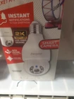 NEW Energizer Smart WIFI Indoor Outdoor Socket P/T Camera 2K Alexa Google Home