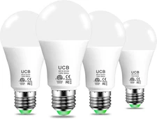Ampoules de lumière intelligentes Bluetooth A19 E26 130W Équivalent blanc tunable dimmable 4