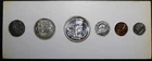 Canada 1958 Mint Proof Like Set In Cardboard Holder, No Pliofilm (BBX)