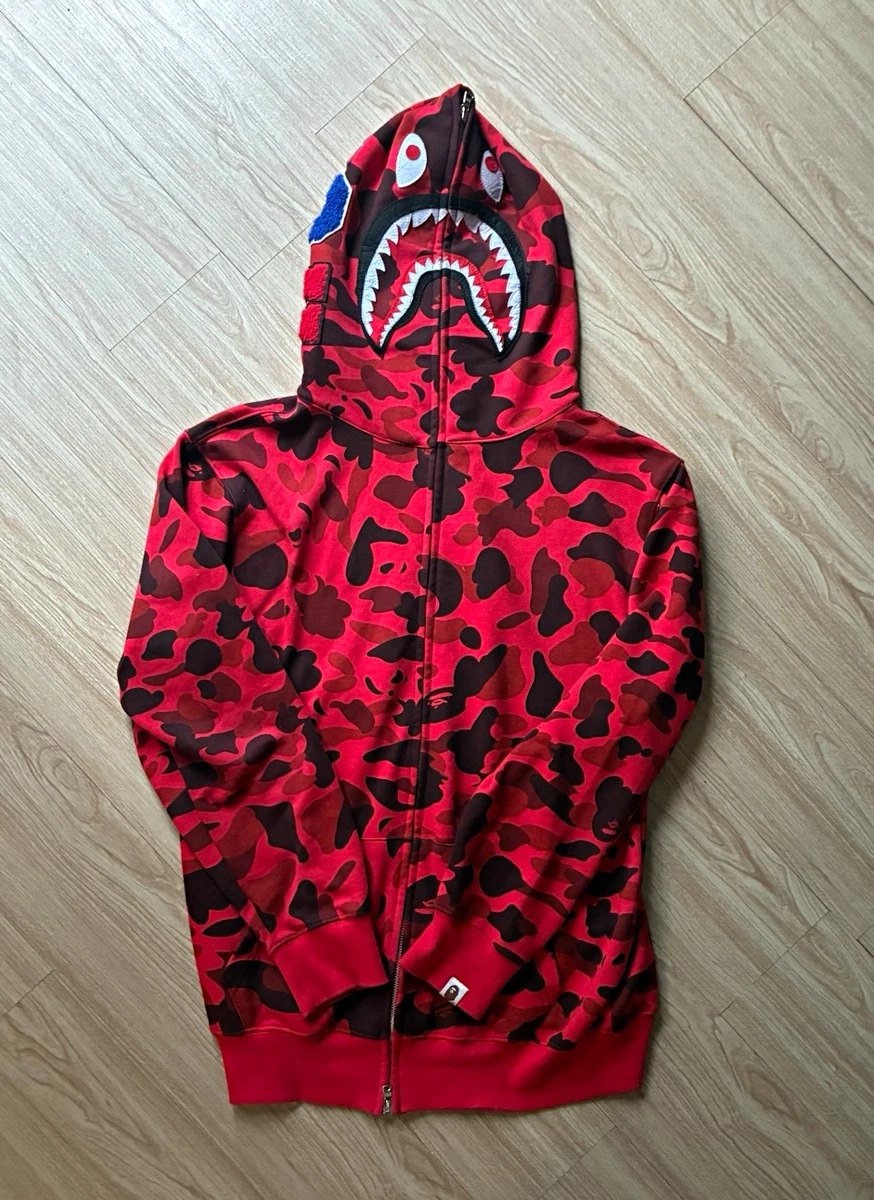 A Bathing Ape Red Hoodies for Men for Sale | Shop Men's Athletic
