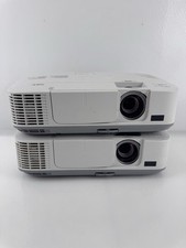 Lot Of 2 NEC NP-M300X XGA HDMI Projector 3000 Lumens NEED BULBS