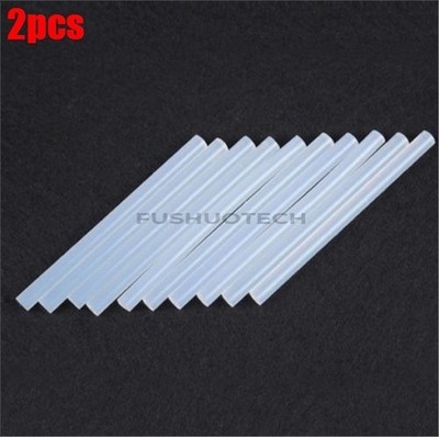 2Pcs Hot Melt Glue Stick 7Mm Diameter 26Cm Long Ic New yw #qo