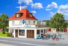 Kibri 38202 Spur H0 -  Wohnhaus mit Werkstatt  NEU und OVP