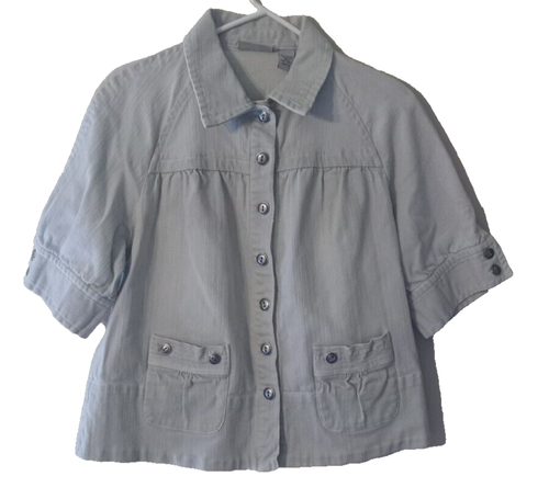 Veste En Denim Femme Garage - Taille XS/TP, Bleu, Occasion En Très Bon état