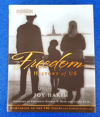FREEDOM A HISTORY OF US HARDCOVER AMERICAN HISTORY REFERENCE FREE SHIPPING
