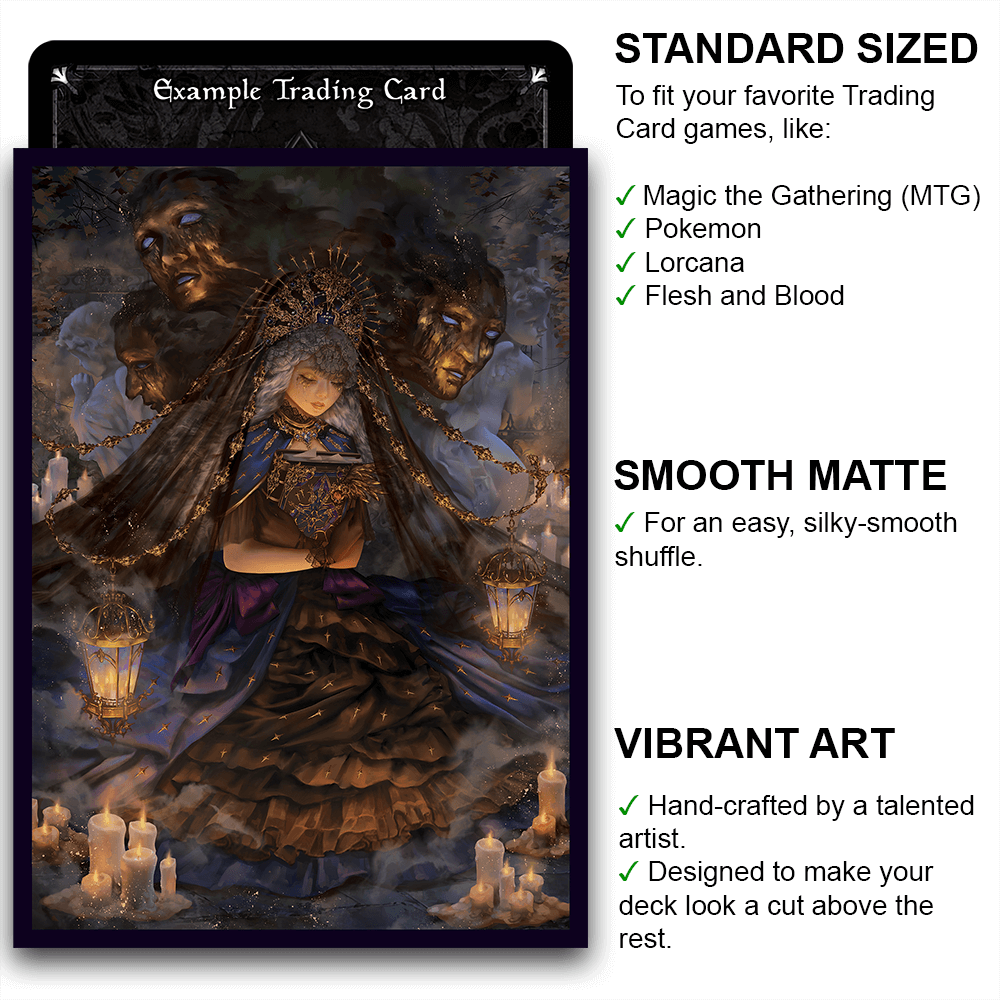 myr card sleeves Ryker Comes in packs of 100 sleeves Myriam - Child of the