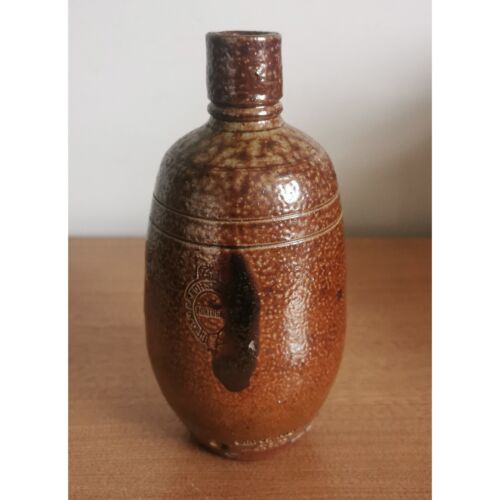 Vintage Wine Bottle Decanter Portuguese Pottery Ceramic Jose Maria Da Fonseca 9" - Foto 1 di 12