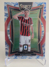 2024-25 PANINI SELECT SERIE A ALEX JIMENEZ RC TERRACE BLUE CAMO #55 Ser #16/30