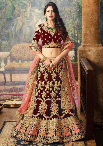 new stylish bridal lehenga