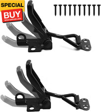 2 Pack Adjustable Black Toggle Clamp Latch 4003 Heavy Duty 1320lbs Capacity Tog