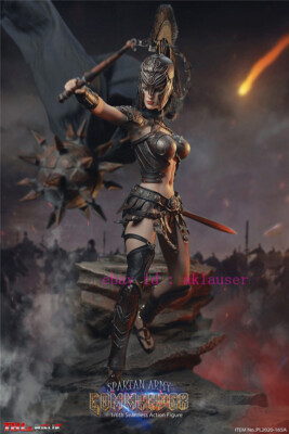 Tbleague Pl2020-165a 1/6 Spartan Army Commander Black Version
