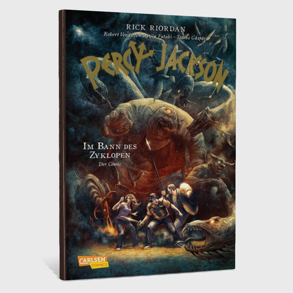 Thumbnail - Percy Jackson (comic) 02: Bann Des Zyklopen - Rick Riorda ...