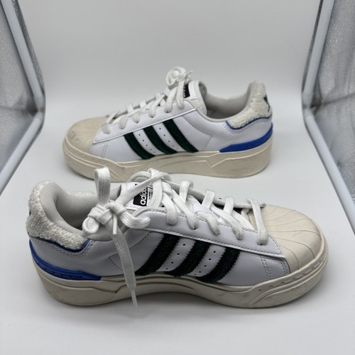 Adidas Donna Superstar Bonega 2B Taglia 6 Bianco/Verde Royal |HQ9884| - Foto 3 di 7