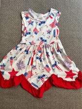 Girls 18 Months PATRIOTIC Unicorn dress