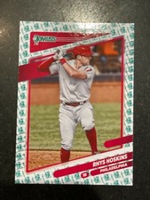 Rhys Hoskins SP short print STATUE OF LIBERTY parallel variation 2021 donruss