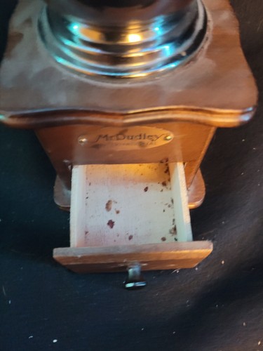Mr Dudley International Vintage Coffee Grinder Hand Crank Antique Reproduction - Picture 3 of 3