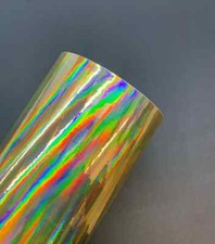 Encore® EFX21 Gold Mirror Holographic Vinyl for Decals/Wraps - MADE IN USA