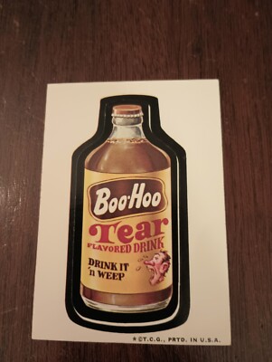 1973 Topps Wacky Packages (2rd Series) (Boo-Hoo Drink) (VG)