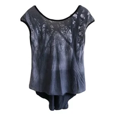 ladies print vest top