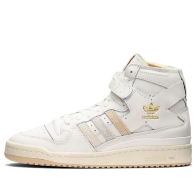 MENS ADIDAS FORUM 84 HI ORIGINALS WHITE BEIGE SKATEBOARD