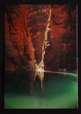 Port Hedland WA Junction Pool Hancock Gorge Karijini c1970's Postcard (P239)